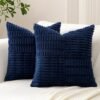 550x550-38699.jpg Unyqoos® Set van 2 gestreepte corduroy kussenslopen voor stijlvolle woondecoratie