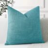 Unyqoos® Stijlvolle Turquoise Kussenhoes 40x40 cm voor Moderne Interieurs