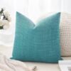 Unyqoos® Stijlvolle Turquoise Kussenhoes 40x40 cm voor Moderne Interieurs
