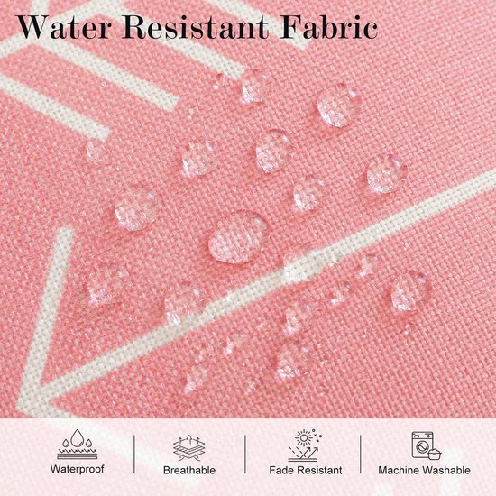 550x550-38823.jpg Unyqoos® Set van 4 waterafstotende kussenhoezen met geometrisch ontwerp voor buitengebruik