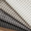 Unyqoos® Set van 4 stijlvolle grijze kussenslopen voor bank, woonkamer en slaapkamer, 40 x 60 cm