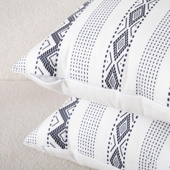 550x550-38864.jpg Unyqoos® Decoratieve Boho Stijl Kussenslopen Set van 2 - Fluweel Geometrisch Design 45x45 cm