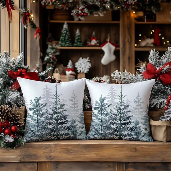 550x550-38878.jpg Unyqoos® Decoratieve kussenovertrekken voor kerst met kerstboomontwerp set van 4