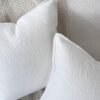 Unyqoos® Moderne set van 2 chenille kussenhoezen voor stijlvolle woninginrichting