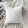 Unyqoos® Moderne set van 2 chenille kussenhoezen voor stijlvolle woninginrichting