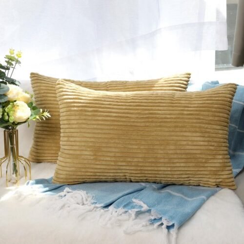 550x550-38929.jpg Unyqoos® Set van 2 stijlvolle corduroy kussenslopen met verborgen ritssluiting
