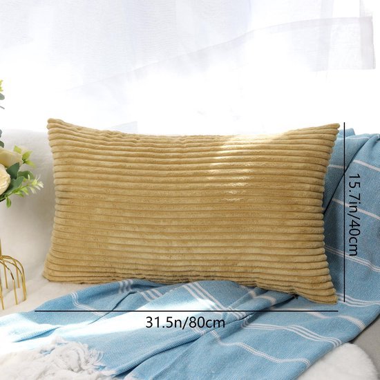 550x550-38931.jpg Unyqoos® Set van 2 stijlvolle corduroy kussenslopen met verborgen ritssluiting