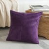 550x550-38953.jpg Unyqoos® Set van 2 Corduroy Kussenslopen met Uniek Gestreept Patchwork Design voor Diverse Interieurs