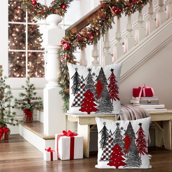 550x550-39006.jpg Unyqoos® Set van 2 feestelijke kussenslopen voor kerstdecoratie in huis