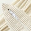 Unyqoos® Set van 2 stijlvolle kussenhoezen in boho-stijl van zacht corduroy voor bankdecoratie