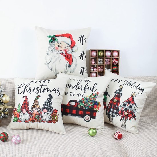550x550-39135.jpg Unyqoos® Set van vier feestelijke kussenslopen voor een sfeervolle kerstdecoratie