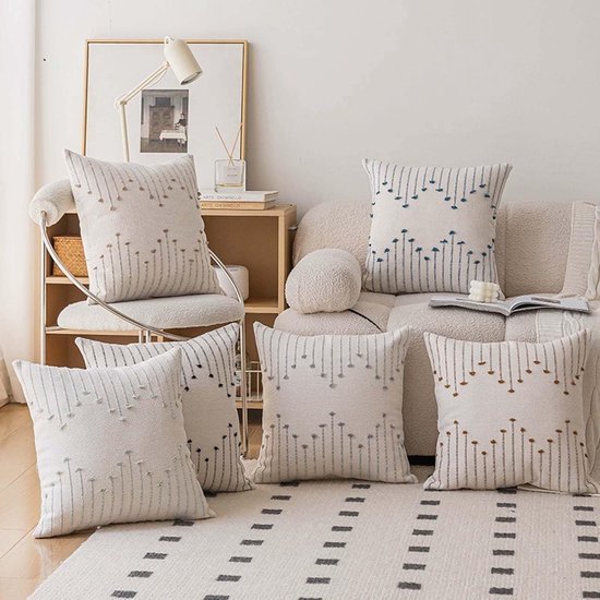 550x550-39161.jpg Unyqoos® Set van 2 katoenen geborduurde kussenslopen voor stijlvolle woondecoratie