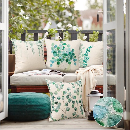 Unyqoos® Decoratieve waterdichte kussenovertrekken voor binnen en buiten gebruik