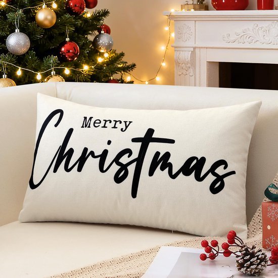 550x550-39204.jpg Unyqoos® Decoratieve kerstkussenhoes met kerstprint voor sfeervolle woonkamer en slaapkamer