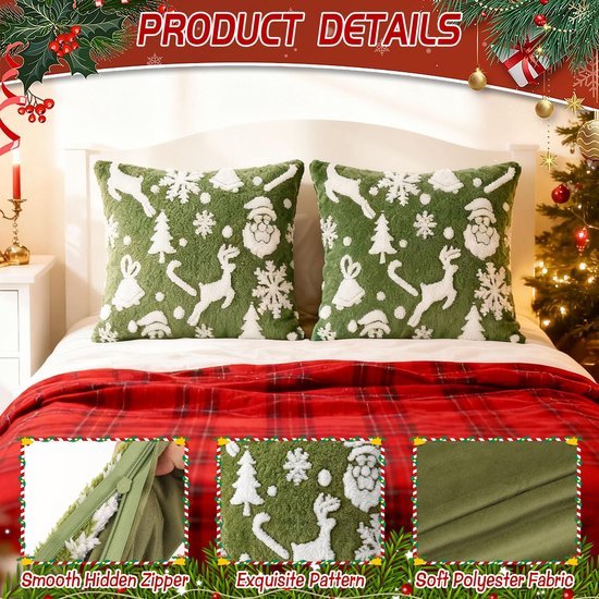550x550-39213.jpg Unyqoos® Set van twee feestelijke kussenhoezen met winterse print voor de woonkamer