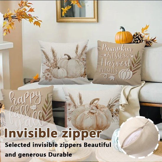 550x550-39226.jpg Unyqoos® Set van 4 decoratieve kussenslopen met pompoenontwerp voor herfstdecoratie