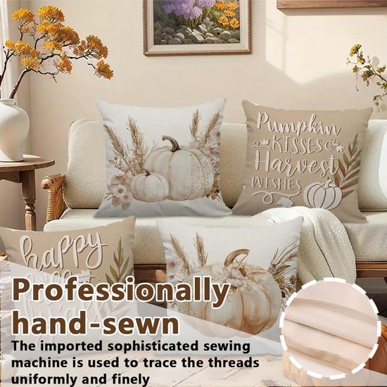 550x550-39228.jpg Unyqoos® Set van 4 decoratieve kussenslopen met pompoenontwerp voor herfstdecoratie