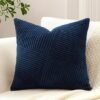 Unyqoos® Corduroy kussensloop met strepenpatroon voor stijlvolle woondecoratie