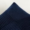 Unyqoos® Corduroy kussensloop met strepenpatroon voor stijlvolle woondecoratie