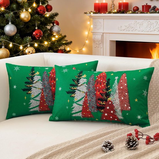 550x550-39268.jpg Unyqoos® Set van twee decoratieve kussenhoezen met kerstmotief voor huisdecoratie