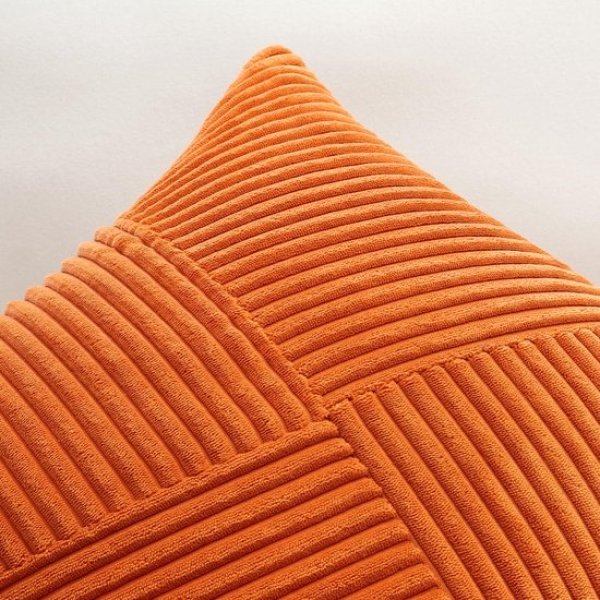 550x550-39273.jpg Unyqoos® Decoratieve kussensloop van corduroy met gestreept patroon voor woonkamer