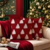 550x550-39280.jpg Unyqoos® Set van 4 decoratieve kerstkussenhoezen met elegante ritssluiting