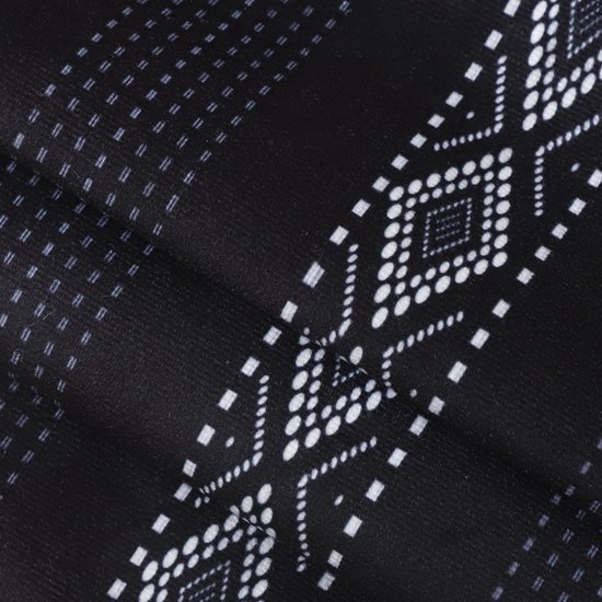 Unyqoos® Decoratieve Boho Kussenhoezen 45x45 cm in Wit en Zwart Gestreept Design voor Bank of Slaapkamer