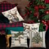 550x550-39328.jpg Unyqoos® Set van 4 decoratieve kussenslopen voor sfeervolle kerstversiering