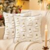 550x550-39333.jpg Unyqoos® Set van 2 kerstkussenslopen met kerstboomontwerp voor sfeervolle decoratie