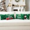 550x550-39369.jpg Unyqoos® Set van vier feestelijke kussenslopen met kerstthema voor sfeervolle decoratie
