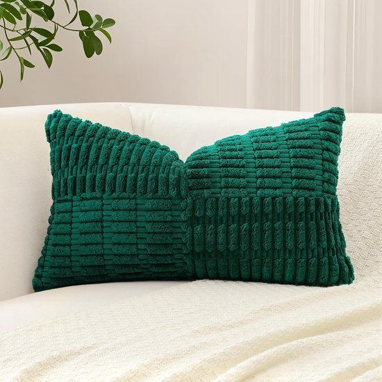 550x550-39515.jpg Unyqoos® Decoratieve corduroy kussensloop met gestreept boho design voor elke woonruimte