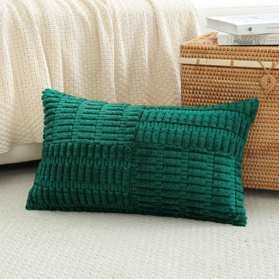 550x550-39517.jpg Unyqoos® Decoratieve corduroy kussensloop met gestreept boho design voor elke woonruimte