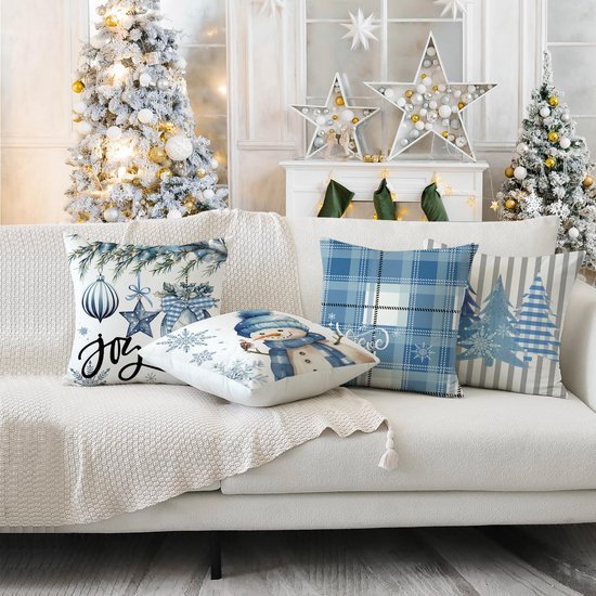 550x550-39547.jpg Unyqoos® Set van 4 decoratieve kerstkussenslopen voor sfeervolle winterdecoratie