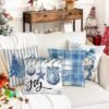 550x550-39549.jpg Unyqoos® Set van 4 decoratieve kerstkussenslopen voor sfeervolle winterdecoratie