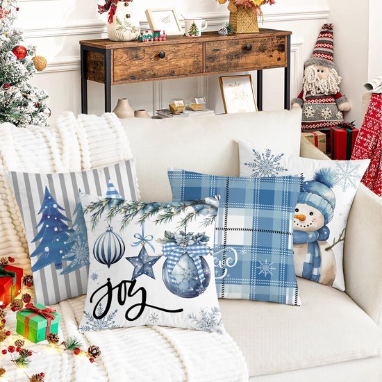 550x550-39549.jpg Unyqoos® Set van 4 decoratieve kerstkussenslopen voor sfeervolle winterdecoratie