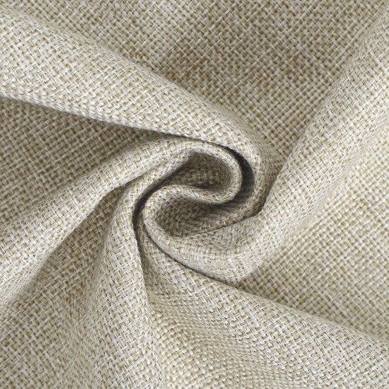 Unyqoos® Set van twee stijlvolle kussenslopen in taupe voor een rustieke uitstraling