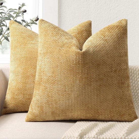 550x550-39634.jpg Unyqoos® Set van 2 zachte chenille kussenslopen voor stijlvolle woondecoratie