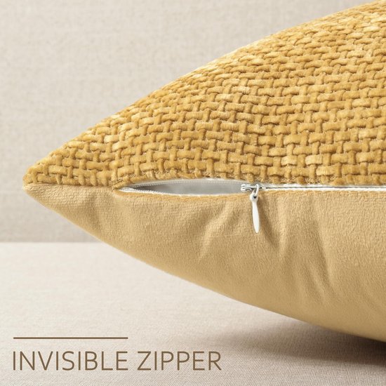 550x550-39641.jpg Unyqoos® Set van 2 zachte chenille kussenslopen voor stijlvolle woondecoratie