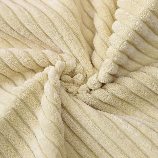 Unyqoos® Set van 2 zachte corduroy kussenslopen voor woonkamer en slaapkamer