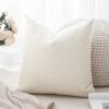 Unyqoos® Effen linnen kussenhoes 50x50 cm voor stijlvolle interieurdecoratie