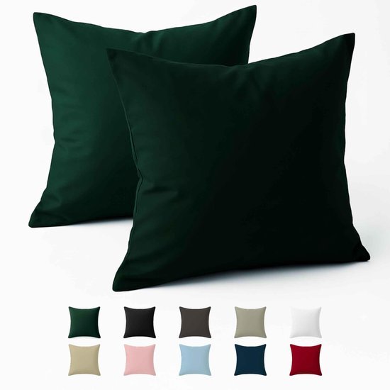550x550-39809.jpg Unyqoos® Set van twee en ademende kussenslopen van katoen in formaat 80 x 80 cm