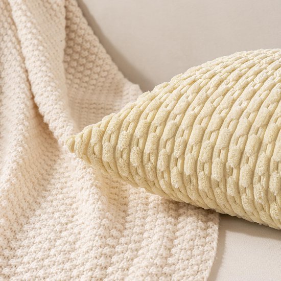 Unyqoos® Set van vier stijlvolle kussenslopen in boho stijl voor een warme sfeer