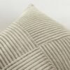 Unyqoos® Decoratieve corduroy kussensloop met gestreept patroon voor huis en tuin