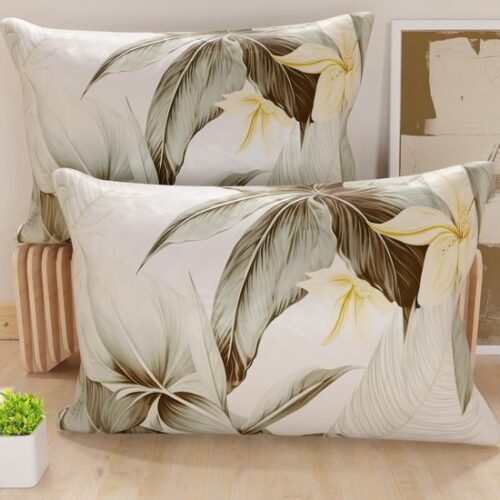 Unyqoos® Set van twee hypoallergene kussenhoezen in modern Italiaans ontwerp