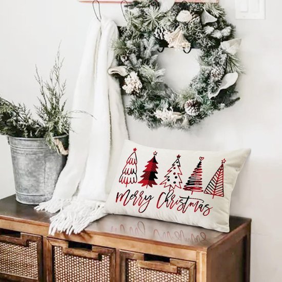 550x550-40128.jpg Unyqoos® Set van 2 kerstkussenhoezen in linnen voor feestelijke decoratie
