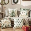 550x550-40141.jpg Unyqoos® Set van 4 decoratieve kussenslopen voor sfeervolle kerstversiering