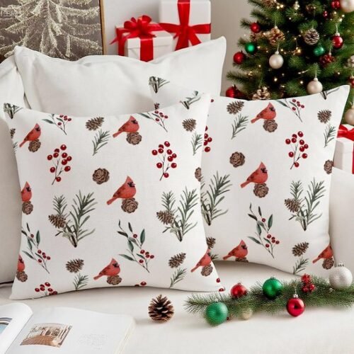 550x550-40153.jpg Unyqoos® Set van 2 fluwelen winterkussenslopen met dennenappelontwerp voor feestelijke sfeer