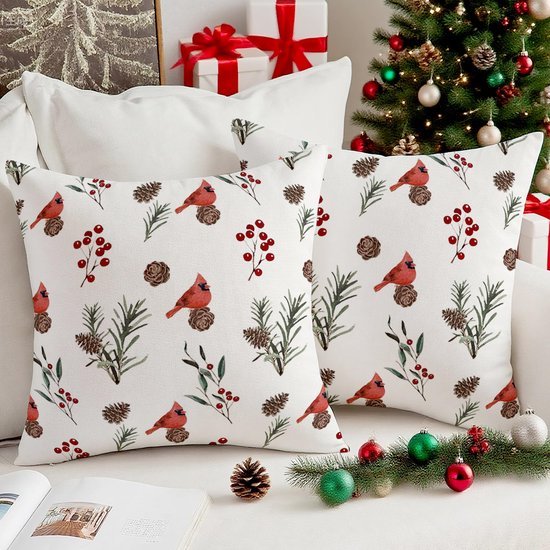 550x550-40153.jpg Unyqoos® Set van 2 fluwelen winterkussenslopen met dennenappelontwerp voor feestelijke sfeer