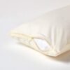 550x550-40169.jpg Unyqoos® Crème-Vanille Percale Kussensloop van 100% Egyptisch Katoen met Ritssluiting