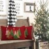 550x550-40253.jpg Unyqoos® Set van 2 decoratieve kussenhoezen voor kerst in linnen stijl, 30 x 50 cm